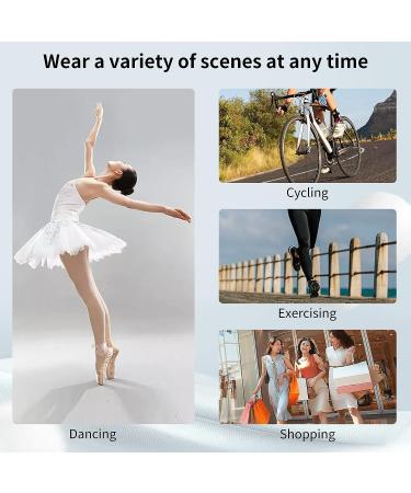 Silicone Gel Toe Pads - Breathable Ballet Foot Protection (2 Pairs Beige) - Buy Online on GoSupps.com
