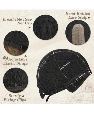 BARSDAR Long Wavy Blonde Highlight Wig - 66cm Balayage Synthetic Wig for Women | Natural Heat-Resistant Middle Parting - Perfect for Daily and Party Wear - Buy Online on GoSupps.com