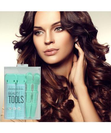 Hair Volumizing Clips - Instant Hair Volume Clip | 4 Volumizing Hair Root Clips Heatless Hair Curler for Long and Short Hair Hair Styling Accessories Green - Buy Online on GoSupps.com