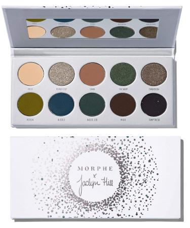 MORPHE x Jaclyn Hill Eyeshadow Palette - Dark Magic - 10 Creamy  Sultry Eyeshadows - Show your Dark Side - A Palette of Smoky and Shimmering Eyeshadows