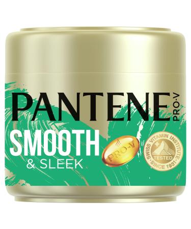 Pantene Smooth & Sleek Hair Mask Keratin Hair Mask Up to 72h Smooth & Shiny Hair in 1 Use 300ml