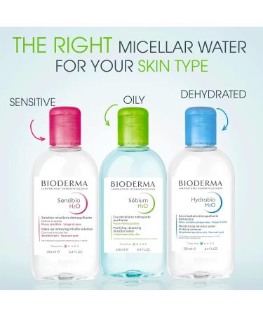 Bioderma Sebium H2O 500ml - Gentle Micellar Water for Oily Skin (Pack of 1) - Buy Online on GoSupps.com
