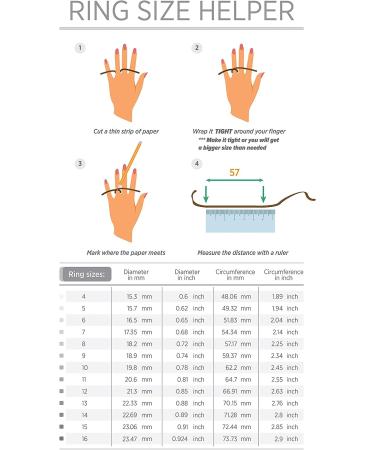 Women's ROQ Silicone Wedding Ring Set | Thin Lavender Leaves Band | Bridal Jewelry | Anniversary & Promise Rings | Multi Color Packs - Dark Green, Rose Gold, Silver, Black | Size 9.5-10 (19.8mm) - Buy Online on GoSupps.com