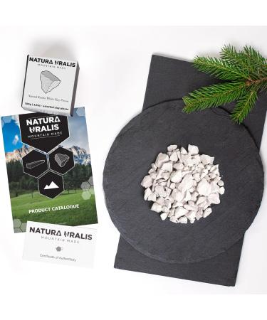 Argile Blanche Kaolin | 100g d'Argile Blanche Naturelle Blanc pur Blanc Cass - Croquant Eonnant Texture Terreuse Velout e et Ferme Satisfaisante Sensation ASMR - Buy Online on GoSupps.com