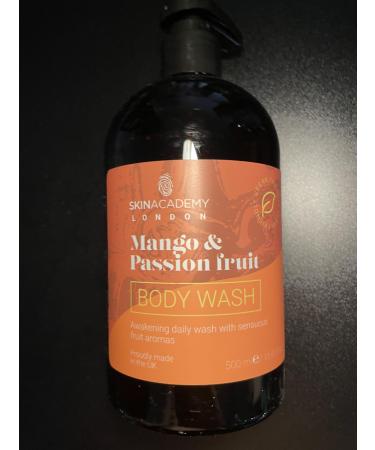 Skin Academy London | Mango + Passionfruit Body Wash | 500ml