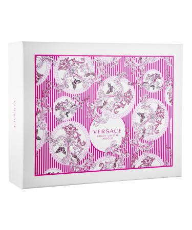 Versace 3 Piece Bright Crystal Absolu Gift Set Eau de Parfum Spray for Women 1 Count (Pack of 1) - Buy Online on GoSupps.com