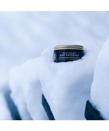 Recipe for Men Raw Naturals Storm Proof Beard Balm - 100ml | Softens Adds Volume & Maintains Beard Shape - Buy Online on GoSupps.com