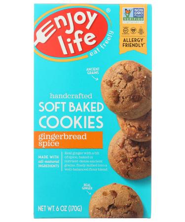 Enjoy Life Gingerbread Spice Soft Baked Cookies, 6 oz