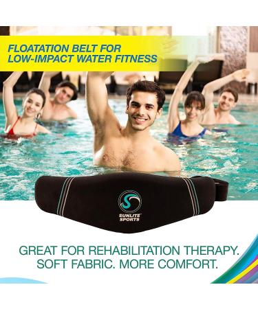 Sunlite Sports Deluxe Water Aerobics Swim Belt - High-Density EVA-Foam Dumbbell Set - Pool Fitness & Aqua Therapy Essential - Buy Online on GoSupps.com