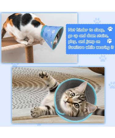 Adjustable XS Cat Collar - Foldable & Ideal for Post-Surgery Care | International Shipping - Buy Online on GoSupps.com