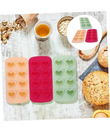 Zerodeko 6 Pcs Ice Cube Silicone Molds Chocolate Candy Fudge Molds Chocolate Mold Ice Tray Ice Box Soap 21X10.4X3cmx2pcs Assorted Colorx2pcs - Buy Online on GoSupps.com