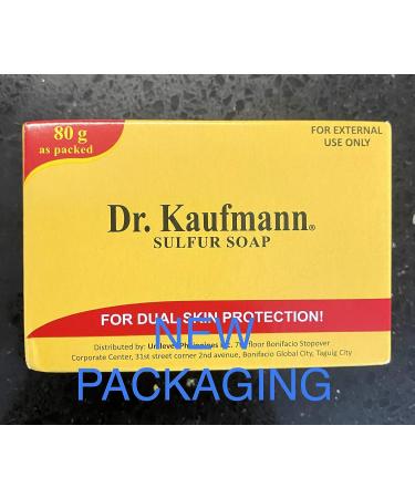 2-Pack Dr. Kaufmann Medicated Sulfur Soap - Effective Acne Treatment - Buy Online on GoSupps.com