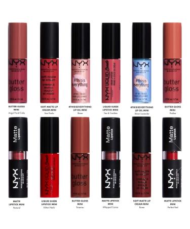 NYX PROFESSIONAL MAKEUP Diamonds & Ice 12 Day Lipstick Advent Calendar - International Shipping Available - Buy Online on GoSupps.com