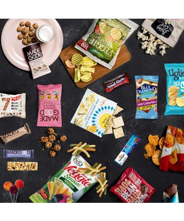 Gluten Free Snack Gift Basket | Vegan Variety Pack for Adults | Perfect for All Occasions | Dairy Free, Egg Free, Kosher - Buy Online on GoSupps.com