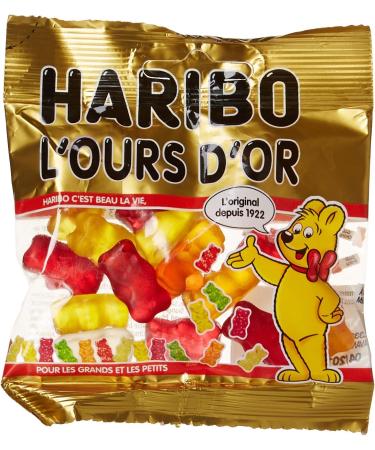 Haribo Golden Bear Jelly Candy 40g x 30 Sachets - Buy Online on GoSupps.com