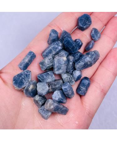 Natural Blue Corundum Crystal Raw Stone Specimen Can be Used for Home Office Decoration JIZTGEDM (Size : 100G) - Buy Online on GoSupps.com