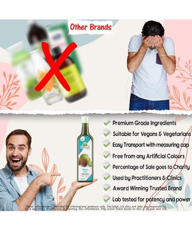 Organic Triphala Juice 500ml - Ayurvedic Digestive Supplement - Buy Online on GoSupps.com