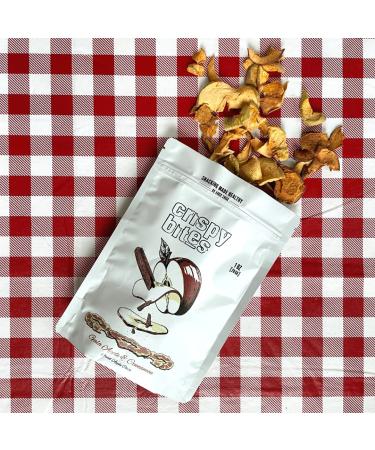 Crispy Bites Dried Apples 1oz 5 Pack (Cinnamon) - Gluten Free, Vegan, Crunchy Healthy Snack - Buy Online on GoSupps.com