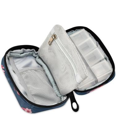 Shop Pfrewn 7 Day Pill Organizer Case - Octopus & Axolotls Travel Pill Box | Portable Vitamin & Medicine Holder - Buy Online on GoSupps.com