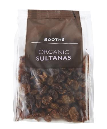 Booths Organic Sultanas 250g