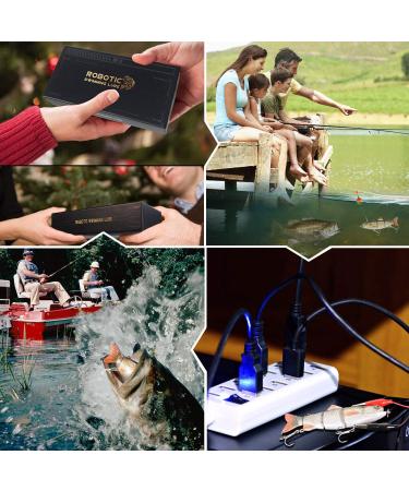 Robotic Swimming Fishing Lures with USB Rechargeable LED Lights - Multi Jointed Swimbaits for Hard Lures Tackle - Buy Online on GoSupps.com