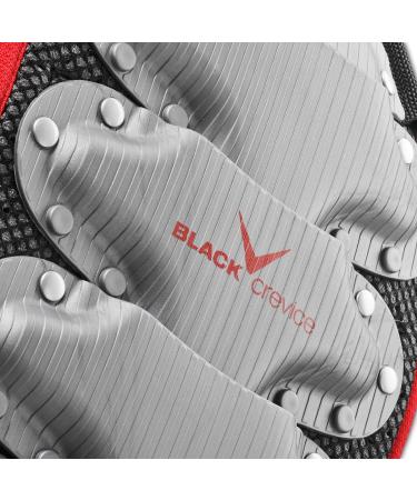 Buy Black Crevice Back Protector for All Ages - Ergonomic & Adjustable | Breathable for Kids & Adults - Available in Black Red & Silver - Buy Online on GoSupps.com