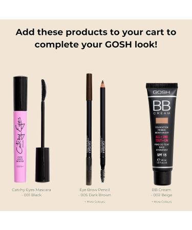 GOSH Concealer High Coverage 003 Sand - Vegan Makeup for Dark Circles Redness & Impurities | IFLUSIE MACHUP 21.5g - Buy Online on GoSupps.com