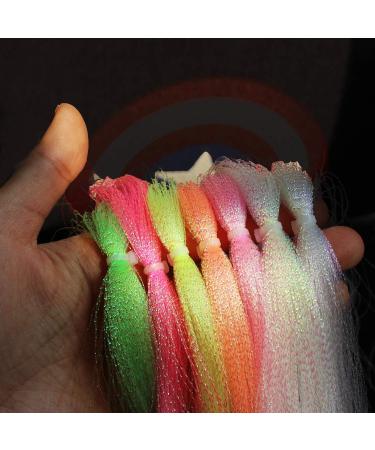Tigofly 14 Pack UV Crystal Flash Holographic Tinsel Sparkle Streamer Fly Tying Materials - Buy Online on GoSupps.com
