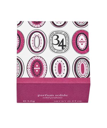 Diptyque 34 Solid Perfume 3.6 g / 0.13 oz Complex signature scent with notes of blackcurrant leaves damp moss spice and sun-dried fig 0.13 Ounce (Pack of 1) - Buy Online on GoSupps.com