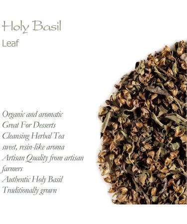 Organic Sweet Green Tulsi Holy Basil Tea - 100g (Pack of 1) - Buy Online on GoSupps.com