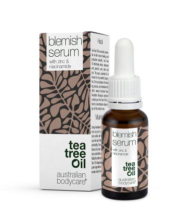 Niacinamide Serum 10% + 1% Zinc - 30 ml | With Tea Tree Oil | For pimples blackheads and blemishes | Ensures a healthy complexion smaller pores and smooth skin | For all skin types