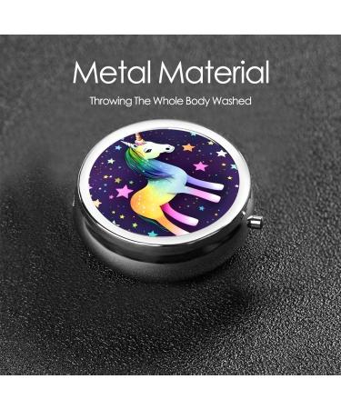 One-Horse Starround Pill Box 3 Compartment Portable Travel Pill Organizer for International Shipping - Buy Online on GoSupps.com