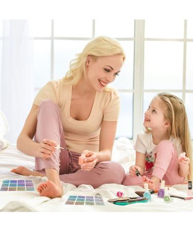 288 Piece Nail Vinyl Stencils & Decoration Stickers Set - 24 Sheets - Buy Online on GoSupps.com