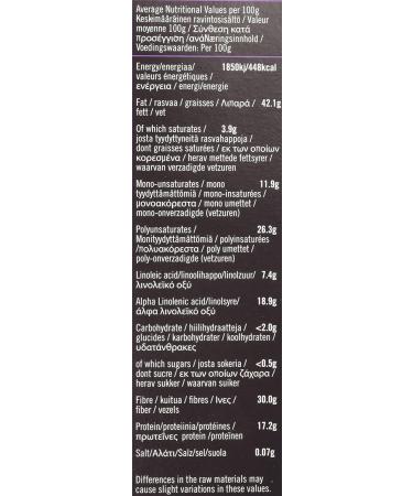 Biona Organic Linseed Gold Cracked 500 g - Buy Online on GoSupps.com