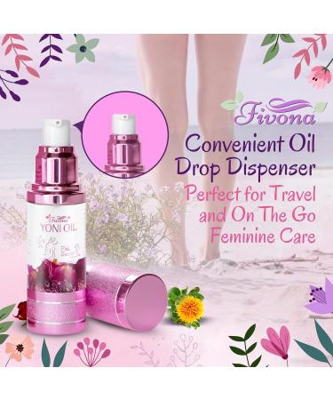 Fivona Natural Yoni Oil - Pink Secret for Feminine Care | Essential Oil Blend for Moisturizing Odor Control & pH Balance (30ml) - Buy Now! - Buy Online on GoSupps.com