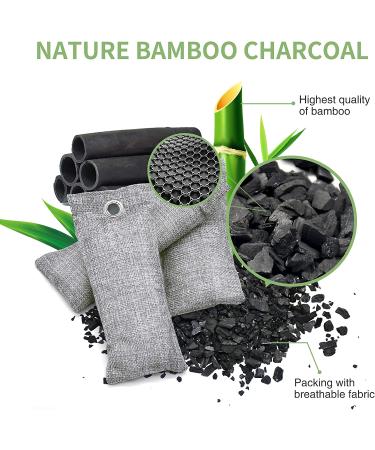 16 Pack Bamboo Charcoal Air Purifying Bags - Odor & Moisture Absorber for Home, Car & Closet - Natural Activated Charcoal Bags - Pet & Shoe Deodorizer - Odor Eliminators (16x50g) - Buy Online on GoSupps.com