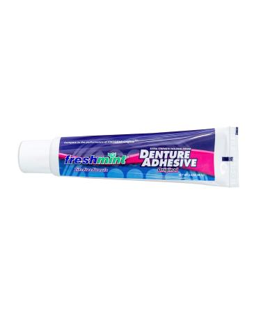 Buy 6 Tubes of Freshmint 2 oz. Zinc-Free Denture Adhesive with Natural Beeswax - Fast International Shipping - Buy Online on GoSupps.com