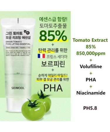 Sidmool Green Tomato Pore Lifting Essence - Tightening & Moisturizing for Pore Management | International Shipping Available - Buy Online on GoSupps.com