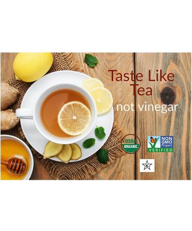 Organic Apple Cider Vinegar Superfood K-Cup Tea Pods - Ginger Lemon Savory - 12 Count - Buy Online on GoSupps.com