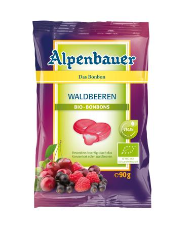Sweets with the aroma of wild fruit vegan ORGANIC 90g - Alpenbauer