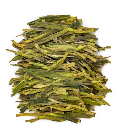 Oriarm 2023 Xihu Longjing Green Tea Loose Leaf - Chinese Long Jing Dragon Well Tea Leaves - Spring Dragonwell Tea Ecologically Grown - 500g (2 x 250g Zip-lock Resealable Bags) Longjing Tea 500g