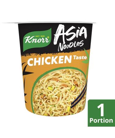 Knorr Asia Noodles - Chicken Flavor Instant Noodles Ready in 3 Minutes 65g | Quick & Delicious eCommerce Shipping Worldwide - Buy Online on GoSupps.com