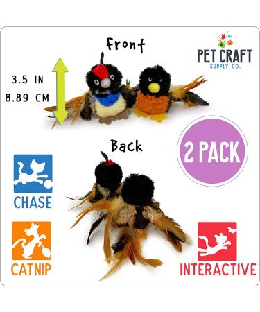 Pet Craft Supply Cat Toys 2 Pack - Interactive and Durable - Buy Online on GoSupps.com