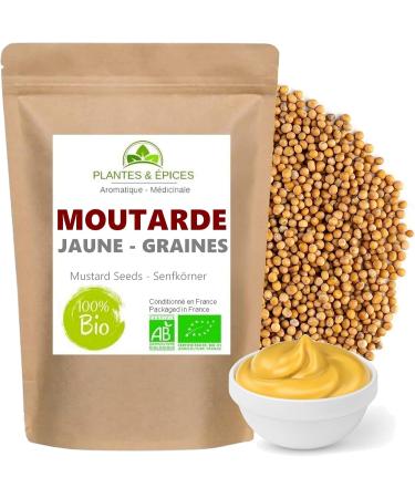 100% Natural Seed Yellow Mustard Ideal Old Fashioned Home Mustard Recipe Biodegradable Freshness Bag (500) - Buy Online on GoSupps.com
