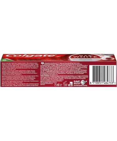 Colgate Toothpaste Max White Infinite 75ml - Long-Lasting Whiter Teeth | International Shipping Available - Buy Online on GoSupps.com