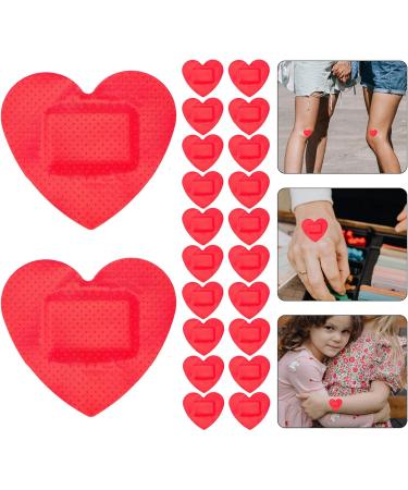 Beaupretty 50pcs Heart Shaped Bandage Binders - Quality Duct Tape Sticker Patches for Baby Boys | International Shipping Available - Buy Online on GoSupps.com