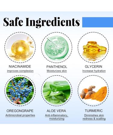 Eczema Therapy Spray Psoriasis Relief - SkinSmart Fast Acting Itch Relief - Moisturizing & Soothing (2pcs) - Buy Online on GoSupps.com