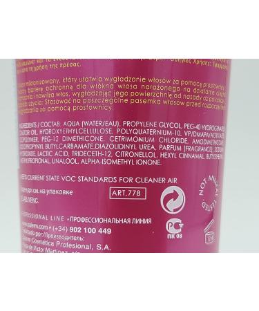 Salerm Straightening Gel 7.1 Oz - Premium Hair Smoothing & Frizz Control for All Hair Types | International Shipping Available - Buy Online on GoSupps.com