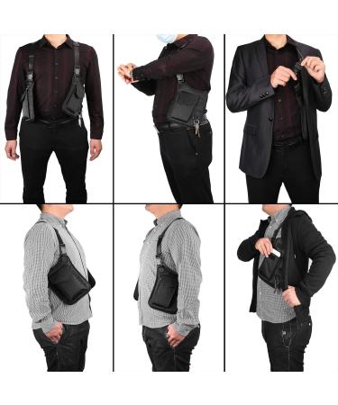 Neween Anti-Theft Underarm Shoulder Bag | Concealed Holster Storage with Pack Pocket | Multi-Purpose Men/Women Safety Tactical Bag for Travel & Outdoor - Buy Online on GoSupps.com