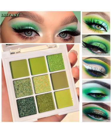 Eyeshadow Pallet - 9 Colors Makeup Eyeshadow Palette - High Brightness Long Lasting Waterproof Multifunctional Makeup Supplies for Women Men Boys Girls Teens Pochy - Buy Online on GoSupps.com